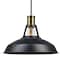 Globe Electric Globe Electric Robin 188.85 in. H X 12 in. W X 12 in. L Antique Brass Ceiling Light 60893 - alternate 2